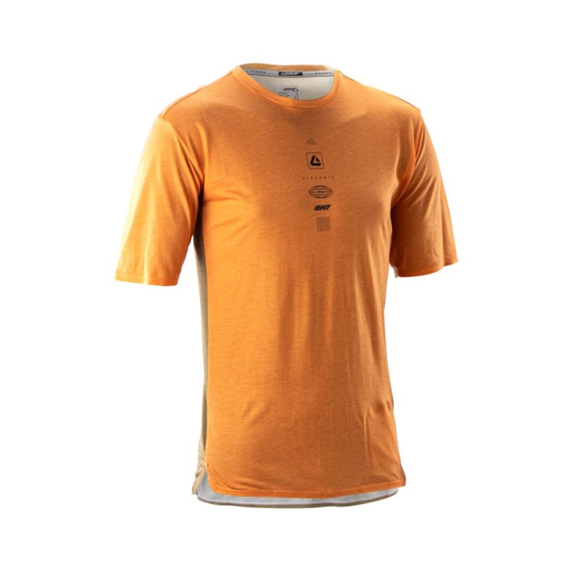 LEATT dres krátky rukáv MTB Trail 4.0 , Lager Yellow - Varianta: XS / US36 / EU46