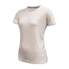 SENSOR MERINO LITE dámské triko kr.rukáv mottled beige L