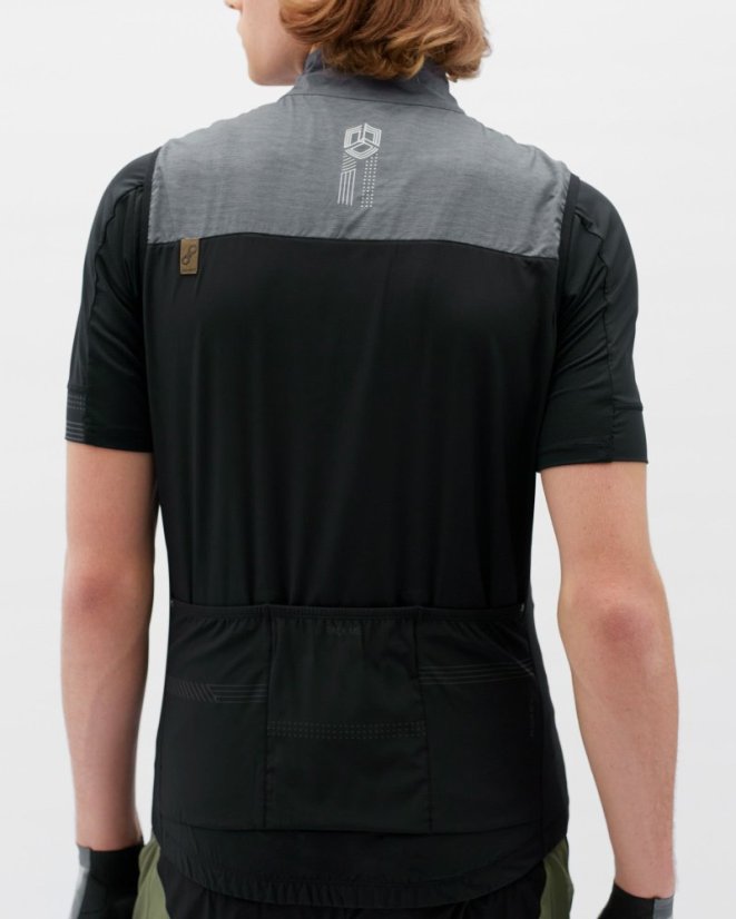 Silvini pánská vesta MJ2217 Cairo - Barva: charcoal, Velikost: S