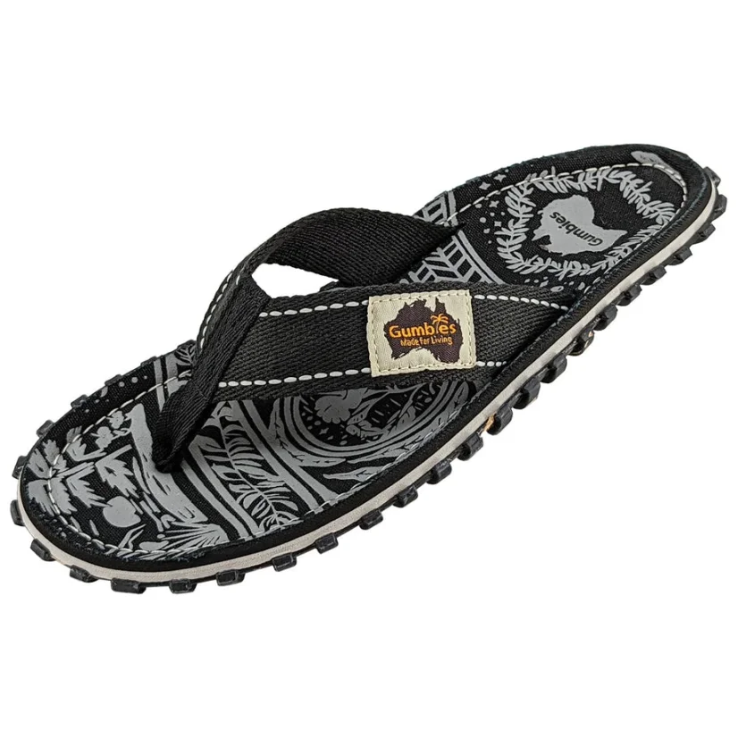 Žabky Gumbies Classic Midnight Black