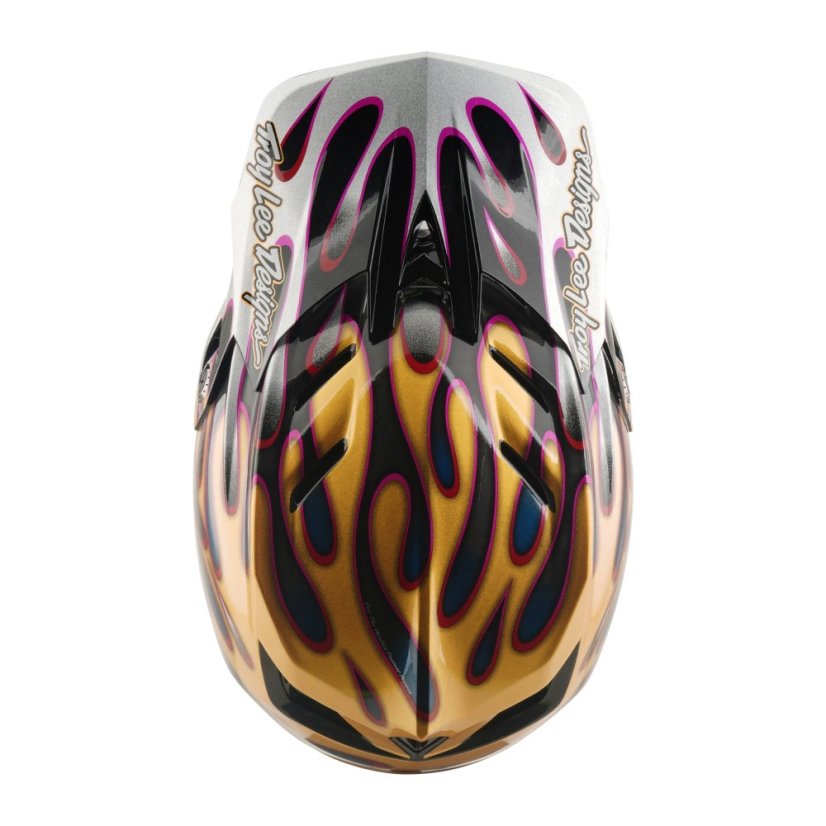 TLD HELMA D4 CARBON MIPS OVERSPRAY GOLD / BLACK (13903000) - Velikost: XS