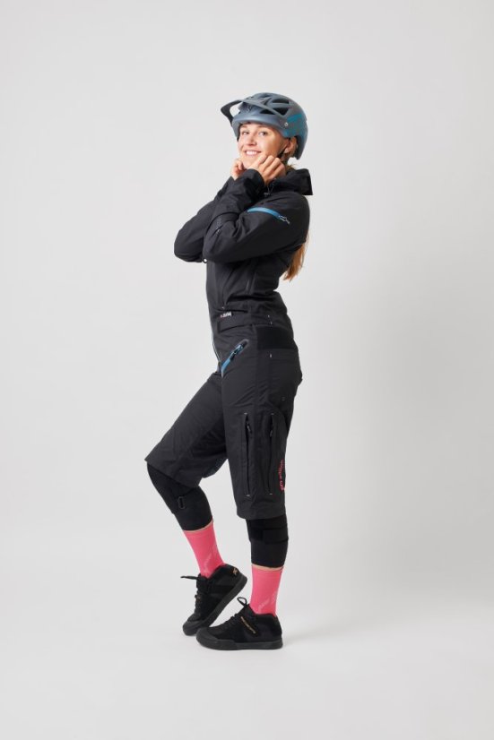 Dirtlej Dirtsuit Pro Edition Ladies Black Mint - Rozmiar: L