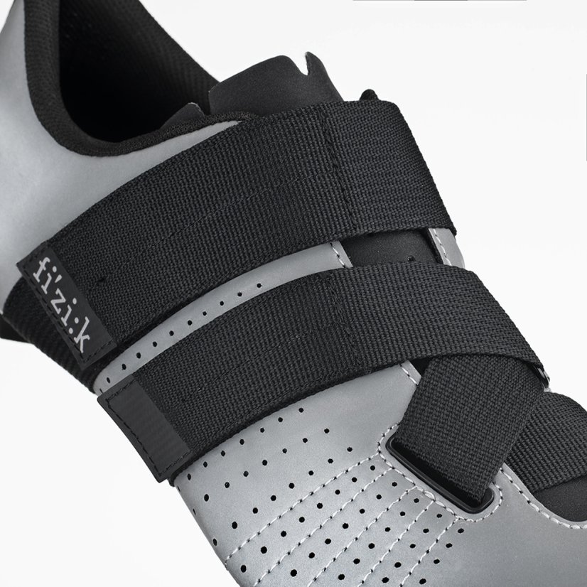 FIZIK TRETRY TEMPO POWERSTRAP R5 REFLECTIVE GREY - BLACK (TPR5PSRE17410)