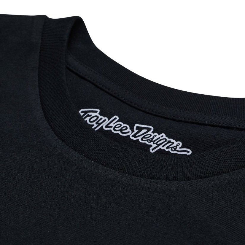 TLD TRIKO S KRÁTKÝM RUKÁVEM SMILEY BLACK (70176601) - Veľkosť: S