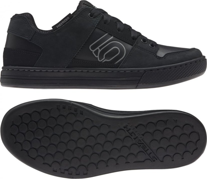 Buty rowerove Five Ten Freerider DLX Core Black Carbon Grey - Rozmiar EU: 46
