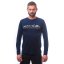 SENSOR MERINO ACTIVE MOUNTAINS pánské triko dl.rukáv deep blue XL - Barva: modrá, Velikost: XL