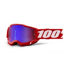 Zjazdové okuliare 100% ACCURI 2 Mirror Red/Blue - Orange