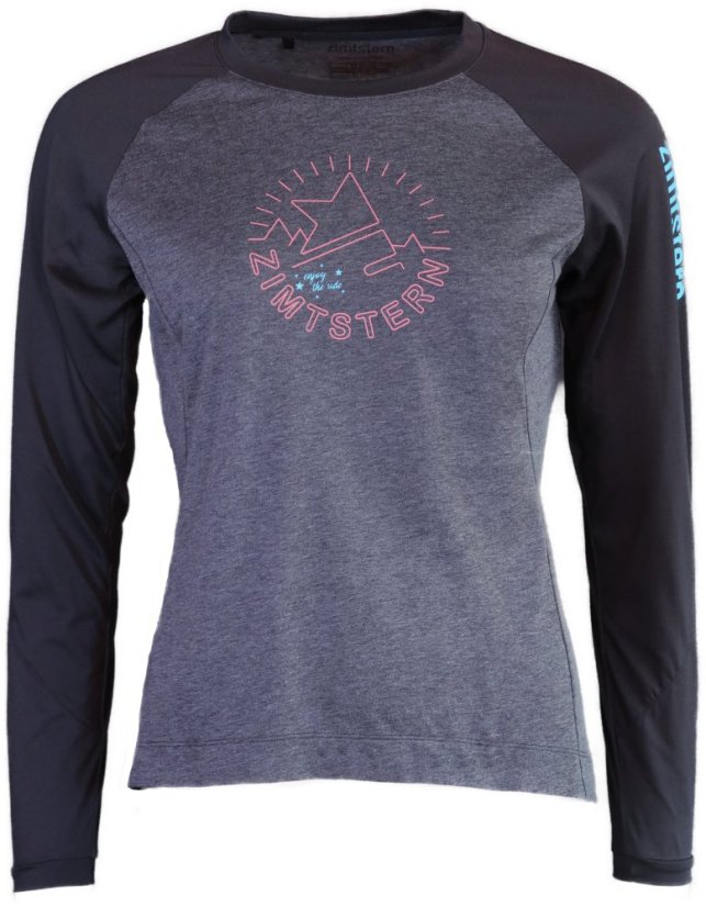 Dres Zimtstern PureFlowz Shirt dl. rukáv - černý