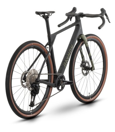 Gravel kolo Raymon Soreno Ultra karbon 2026 tmavě zelená - Velikost: L