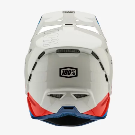 100% helma AIRCRAFT COMPOSITE - modrobílá - Velikost: XS
