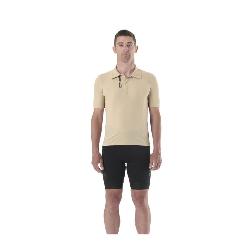 MAVIC PÁNSKÝ DRES S KRÁTKÝM RUKÁVEM ALLROAD POLO WHITE PEPPER (T000566) - Veľkosť: S