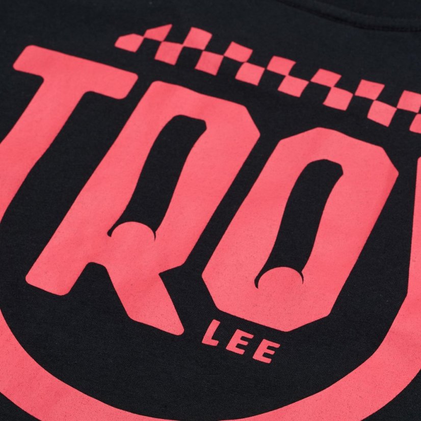 TLD TRIKO S KRÁTKÝM RUKÁVEM SMILEY BLACK (70176601) - Veľkosť: S