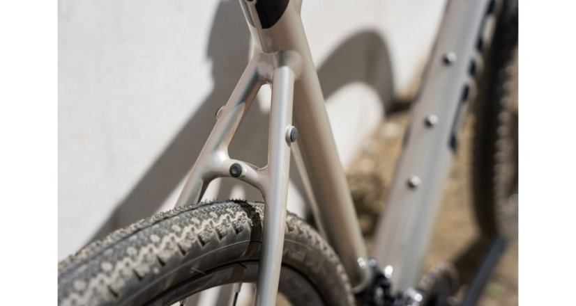 Gravel kolo RIDLEY kolo GRIFN A GRX600 Chain Silver Gray/Black M - Velikost: M