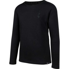 IXS Flow Merino long sleeve jersey, black, L