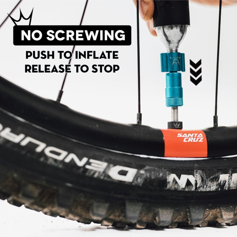 PEATY'S HOLESHOT CO2 PUMPA + BOMBIČKY 2 KS - ROAD & GRAVEL (16G) - PUNCH (PPR-HTI-RAG-PUN-12)