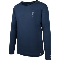 IXS Flow Merino long sleeve jersey, marine, L