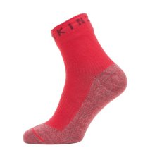 Ponožky SealSkinz Warm Weather Ankle Soft Touch Red