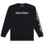 TLD TRIKO S DLOUHÝM RUKÁVEM SIGNATURE BLACK (72991701) - Velikost: S