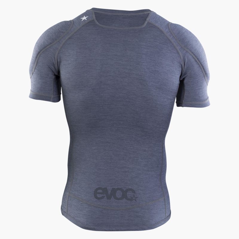 Integrovaný chránič ramen Evoc Enduro Shirt Carbon Grey