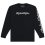 TLD TRIKO S DLOUHÝM RUKÁVEM SIGNATURE BLACK (72991701) - Velikost: S