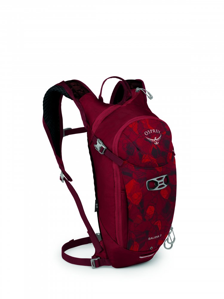 OSPREY BATOH SALIDA 8 CLARET RED - BEZ REZERVOÁRU (10003871)